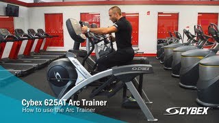 Cybex 625AT Arc Trainer  How to use [upl. by Benjie]