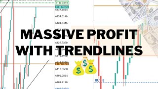 I Made Over 250 with this Powerful Trendline Strategy  Boom and Crash 1000 Working Strategy [upl. by Allimrac678]