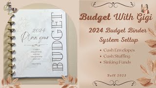 2024 BUDGET BINDER SETUP budgetbinders [upl. by Ridan818]