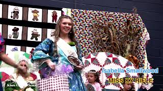 Isabella Smallwood 2024 Miss KY Rifle Daniel Boone Festival Coronation [upl. by Eibbob]