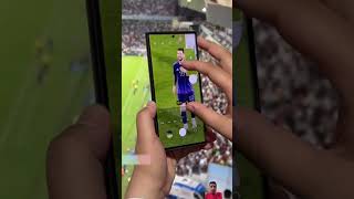 Zooming power s23 🥰🥰 efootball football smartphone messi worldcup android mobile edm musi [upl. by Ysnap]