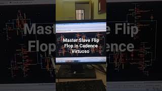 Master Slave Flip Flop in Cadence Virtuoso VlsiDesign [upl. by Aimil]