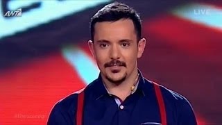 The Voice of Greece  ΑΛΕΞ ΟΙΚΟΝΟΜΟΥ  OVER MY SHOULDER  3rd Live Show S01E15 [upl. by Lemal901]