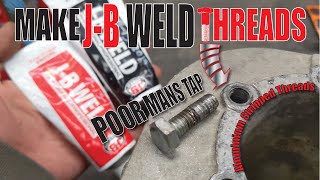 FIX stripped bolt hole threads the POOR MANS WAY [upl. by Okramed]