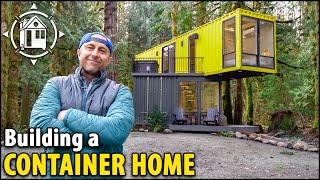 Luxury Container Home built from two 40 containers [upl. by Nerine]