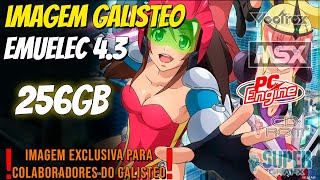 Review Imagem Galisteo 256gb EmuELEC 43 NG S905x3S922x exclusiva para colaboradores do Galisteo [upl. by Nea399]