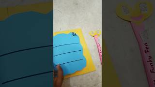 creating diary craft diy diary shorts ytshorts [upl. by Ellenyl]