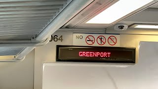 MTA LIRR Train 906 C3 🟣Purple Line🟣 Train Ronkonkoma to Greenport [upl. by Goltz]