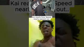 Speed on water slide🤣🤣shorts ishowspeed funny [upl. by Nedac]