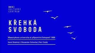 Křehká svoboda 2023  Masarykova univerzita si připomněla listopad 1989 [upl. by Ynavoeg]