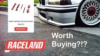 RACELAND COILOVERS Review amp Approval Slam your Car for CHEAP [upl. by Ehcor]