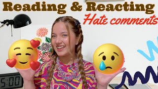 RABEECA KHAN READING AND REACTING ON HATE COMMENTS😭BEST REPLY FOR HATERS🤬 [upl. by Laurita]