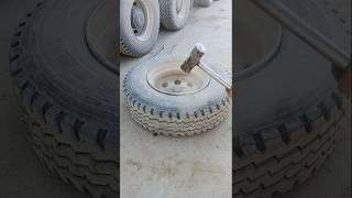 shorts Tubeless Tyre open just so easy tubeless tire keasi kholte Hain mechanic tyre [upl. by Perot]