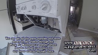 How To Make Moving Laundry Center Washer Dryer Washing Machines Upstairs Easier Video [upl. by Latimore]