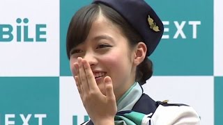 橋本環奈 やはり超多忙「夏休みは正直ない」 「Umobile」”天使すぎる”イメージキャラクター発表会（3）囲み [upl. by Nomae]