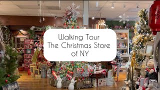 Walking Tour  The Christmas Store of Ny🎄 [upl. by Solegnave348]