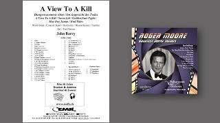 Editions Marc Reift – John Barry A View To A Kill  for Concert Band [upl. by Ycak808]