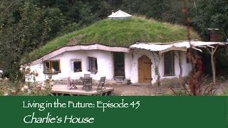 Charlie and Megs Roundhouse  Living in the Future Ecovillages 45 [upl. by Divan]