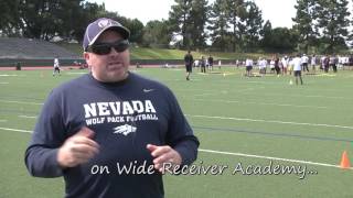 NFA Wide Receiver Camp Experience [upl. by Hammock]