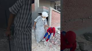 العصا السحريه🪄 وسبيدرمان المتحول🕷️😱 [upl. by Kyriako]