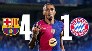 Barcelona STUNS Bayern 41 In INSANE Upset [upl. by Maccarone229]