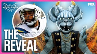 The Reveal Keenan Allen is Gargoyle  Season 9 Ep 11  The Masked Singer [upl. by Kentiga853]