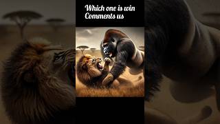 Incredible Battle Gorilla vs Lion vs Wild’s Fiercest Creaturesquot [upl. by Elocon641]