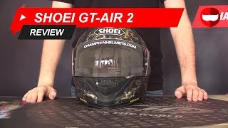 Shoei GT Air 2 FullFace Helmet Review  ChampionHelmetscom [upl. by Wilkison]