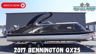 2017 Bennington QX25 Walkaround and Review [upl. by Atsirt76]