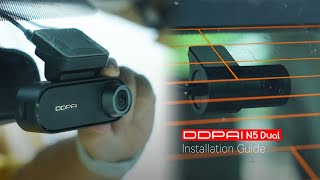 StepbyStep Installation of the DDPAI N5 Dual Dash Cam [upl. by Maccarone447]