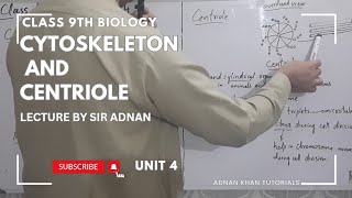 CYTOSKELETON  CENTRIOLE  Class 9th Biology Chapter 4 Cell [upl. by Ynoep]