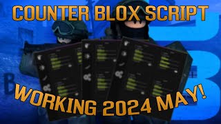 WORKING ✅MAY 2024 Counter Blox ROBLOX Script AIMBOT BHOP  MORE🔥 [upl. by Lissy]