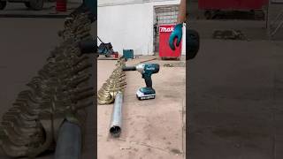 TW202D Makita GSeries Impact Wrench Show testing makita trendingshorts tools wrenchresponsibly [upl. by Madea]