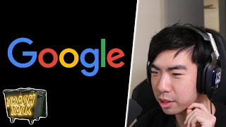 Working at Google while being a progamer  Trash Talk [upl. by Arahahs633]