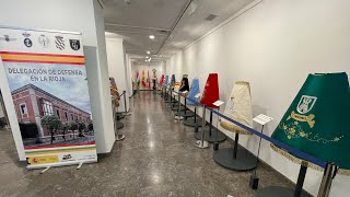 Exposición mantos militares de Virgen del Pilar 2 al 22 de octubre de 2024 Fundación Ibercaja [upl. by Aicre448]