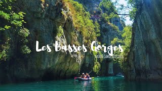 GORGES DU VERDON les Basses gorges en canoé 🚣‍♂️💦 [upl. by Aidua451]