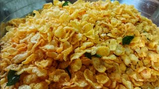 Cornflakes chivdaCornflakes namkeenHow to make cornflakes chivdaमकई चिवड़ा [upl. by Bab]