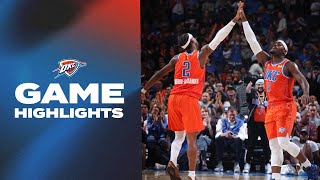 OKC Thunder vs LA Clippers  Game Highlights  November 11 2024 [upl. by Odlabso]