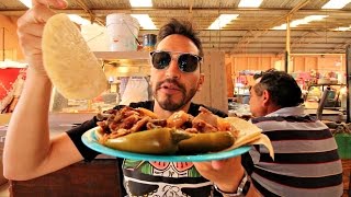 Carnitas y torta de milanesa en el Mercado municipal de San José Iturbide [upl. by Scoles]