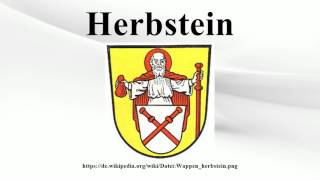 Herbstein [upl. by Venuti350]