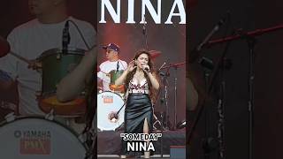 NINA Performs quotSOMEDAYquot LIVE  CIRCUS MUSIC FESTIVAL 4 concert music musicfestival shorts [upl. by Nerrual]