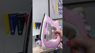 ❌ Heat Press ✅ Iron heatpress sublimationhacks heatpressiron sublimationiron [upl. by Alistair]