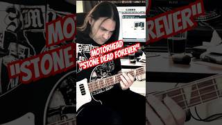 Black Kaiser  Stone Dead Forever Motörhead Bass cover [upl. by Bobbie]