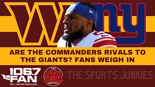 Kayvon Thibodeaux Says the commanders Are Not a Rival for the giants  Sports Junkies [upl. by Eatnoid]