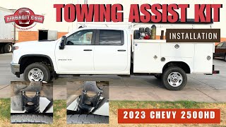 FULL TOWING ASSIST KIT INSTALLATION  2023 Chevy Silverado 2500HD Airbagitcom [upl. by Calan567]