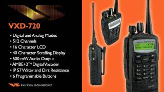 Vertex VXD Digital Two Way Radios [upl. by Alasteir815]