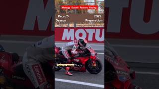 MotoGP Pecco Training DucatiRacing Ducati italy MotoGP Superbike motorcycle Motovlog Shorts [upl. by Ahsya]