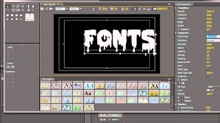 Mengganti Font Tulisan Adobe Premiere [upl. by Bryan133]