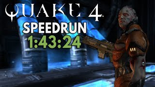 Quake 4 Speedrun in 14324 World Record [upl. by Eedyak796]