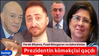 Prezidentin köməkçisi Fərəh Əliyeva Tural Sadıqlının qabağından qaçdı [upl. by Bruno]